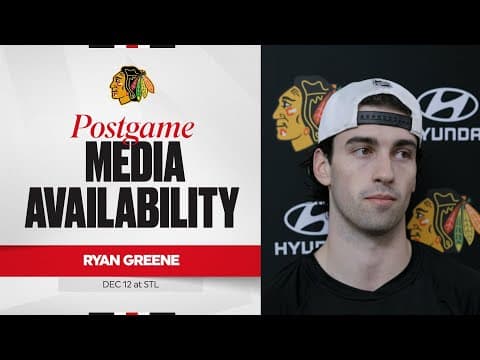 "We could have had a better start." | Ryan Greene Postgame 12.12.25