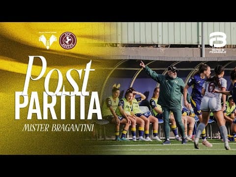 Bragantini: "Complimenti alle ragazze per questa vittoria, la sosta servirà per recuperare energie"