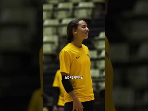 Mic'd up Zoey Matias-Lopez at Missouri volleyball practice 🐯 #shorts