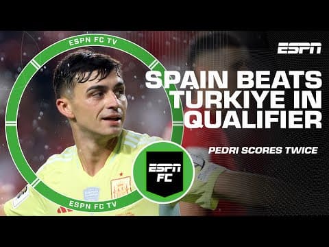 Türkiye vs. Spain Reaction: We saw the World Cup favorite today – Frank Leboeuf | ESPN FC