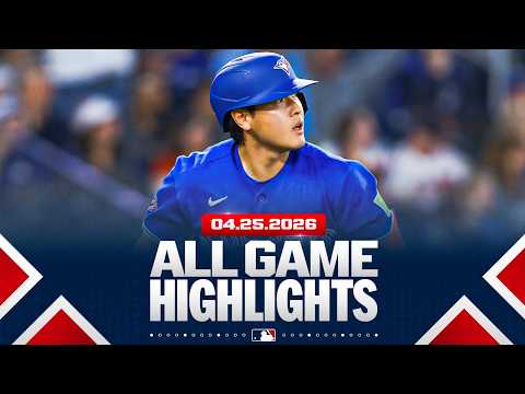 Highlights from ALL GAMES on 4/25 (Roki & Dodgers snap Cubs win streak, Okamoto heating up & MORE!)