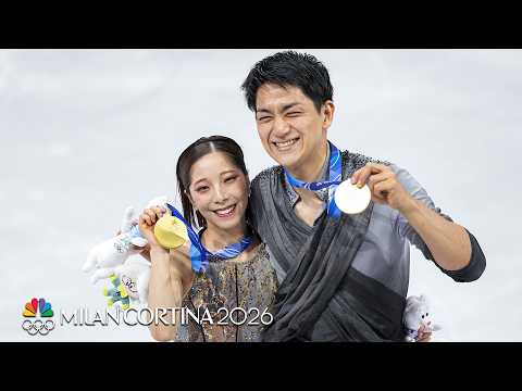 Miura and Kihara, Metelkina and Berulava receive pairs medals | Winter Olympics 2026 | NBC Sports