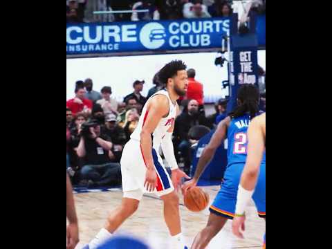 Cade All the Way in His Bag #nba #pistons #cadecunningham