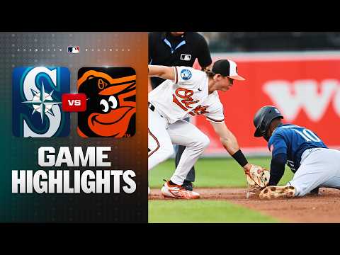Mariners vs. Orioles Game Highlights (6/9/26) | MLB Highlights