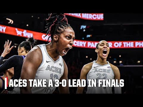 Is it a GUARANTEE that the Aces win the 2025 WNBA Finals? 👀 (📍 @ATT) | The Wrap-Up