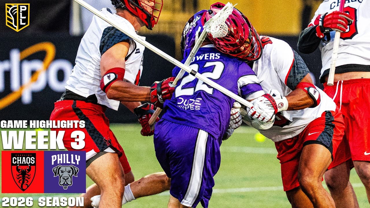 Carolina Chaos vs. Philadelphia Waterdogs Week 3 Game Highlights | 2026 Season