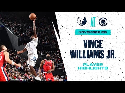 Vince Williams Jr. Highlights vs  LA Clippers
