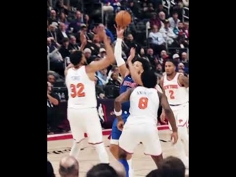 Off the Glass Dime from Cade to Reed #nba #pistons