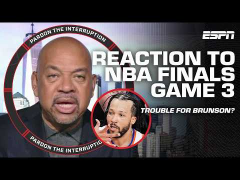 PTI reacts to Spurs upsetting Knicks in Game 3, controversial officiating & more 👀