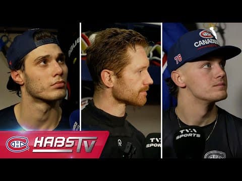 Canadiens address the media at practice | LIVE PRESS CONFERENCES