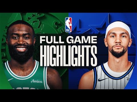 CELTICS at MAGIC | FULL GAME HIGHLIGHTS | November 9, 2025