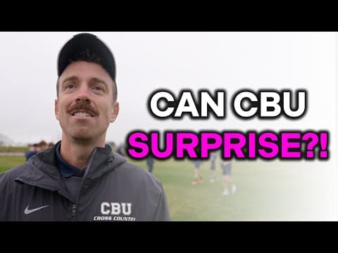CBU Head Coach Sean Smith on CBU's Team And Individual Prospects at the 2025 NCAA XC Championship