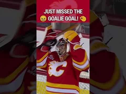 He wanted that goalie goal BAD 😅