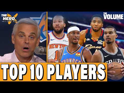 Colin Cowherd’s TOP 10 players in NBA playoffs: Wemby, SGA, Mitchell + Rodgers FINAL season | HERD