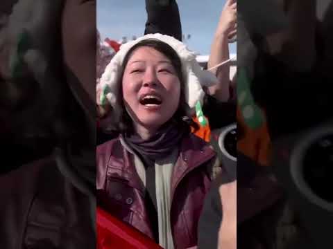 Eileen Gu doing Eileen Gu things 🔥🥇