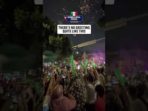 Mexico fans SHOWING OUT for their team 🇲🇽