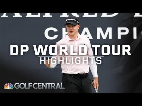 Jayden Schaper wins first DP World Tour title at Alfred Dunhill Champ. | Golf Central | Golf Channel