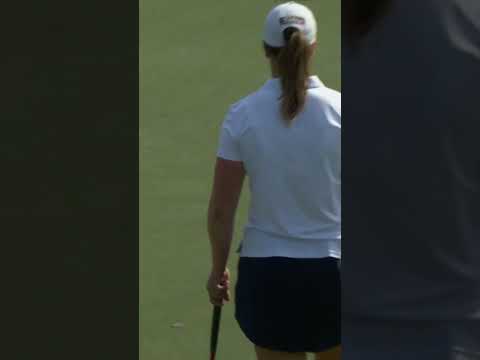 Michael Brennan sinks this eagle from DEEP 😤