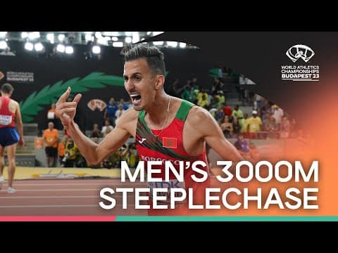 Men's 3000m Steeplechase Final | World Athletics Championships 2023