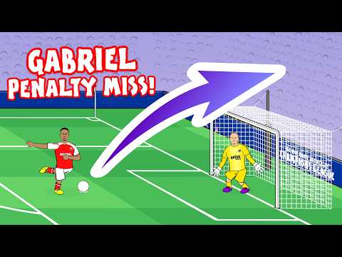 GABRIEL MISSES A PEN IN THE CHAMPIONS LEAGUE FINAL😂 PSG are champions!