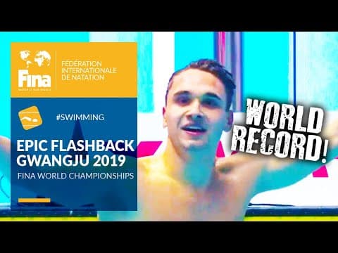 Kristof Milak Shatters World Record at 2019 Gwangju FINA Worlds