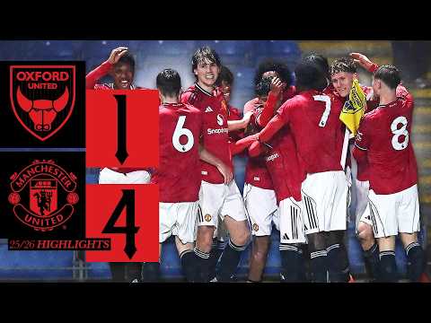Victory In The FA Youth Cup! | Oxford v Man Utd | U18s Highlights