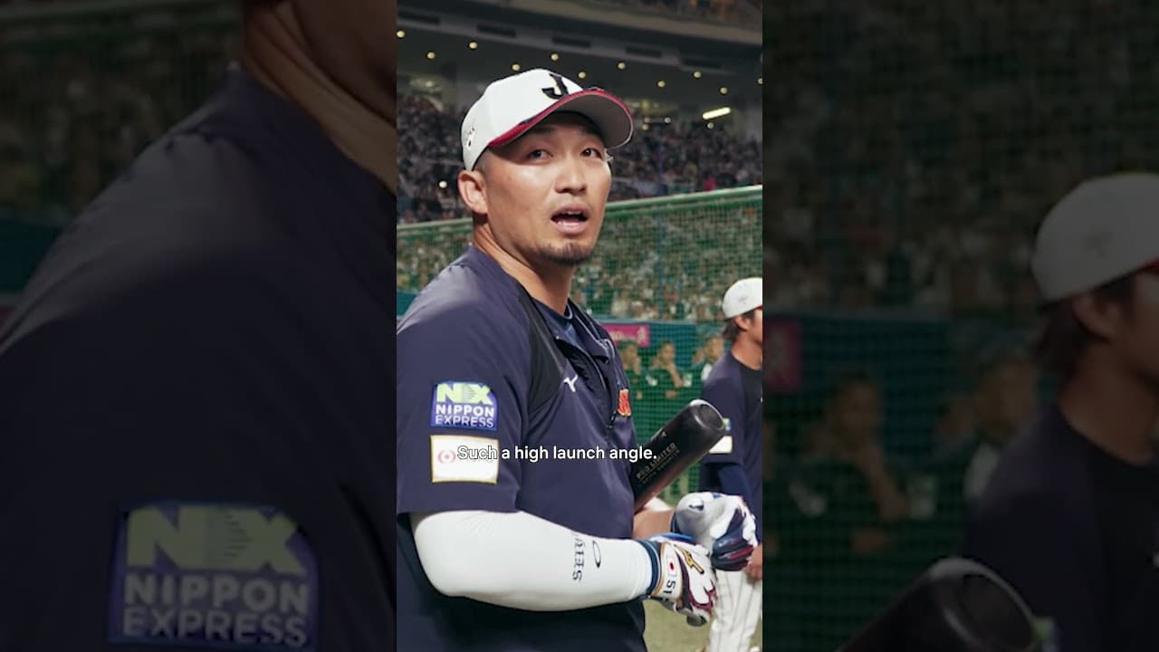 Shohei Ohtani’s batting practice is a must-watch event for his teammates and Japan fans 🤩 #baseball