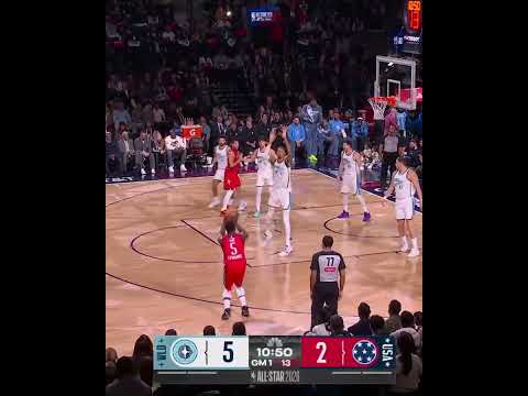 Jalen Duren vs.Team World | Game One Highlights #nba #allstar #nbaallstar #pistons