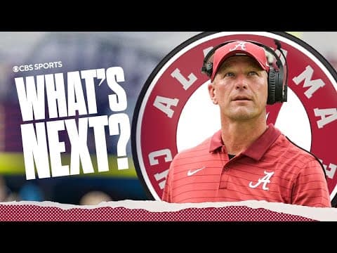 What's next for Kalen DeBoer and Alabama after loss to FSU? | Alabama drops 13 spots in AP Poll