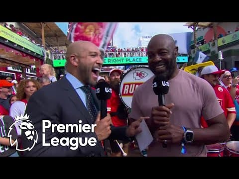 Christian Okoye describes 'amazing' atmosphere at Kansas City Fan Fest | Premier League | NBC Sports
