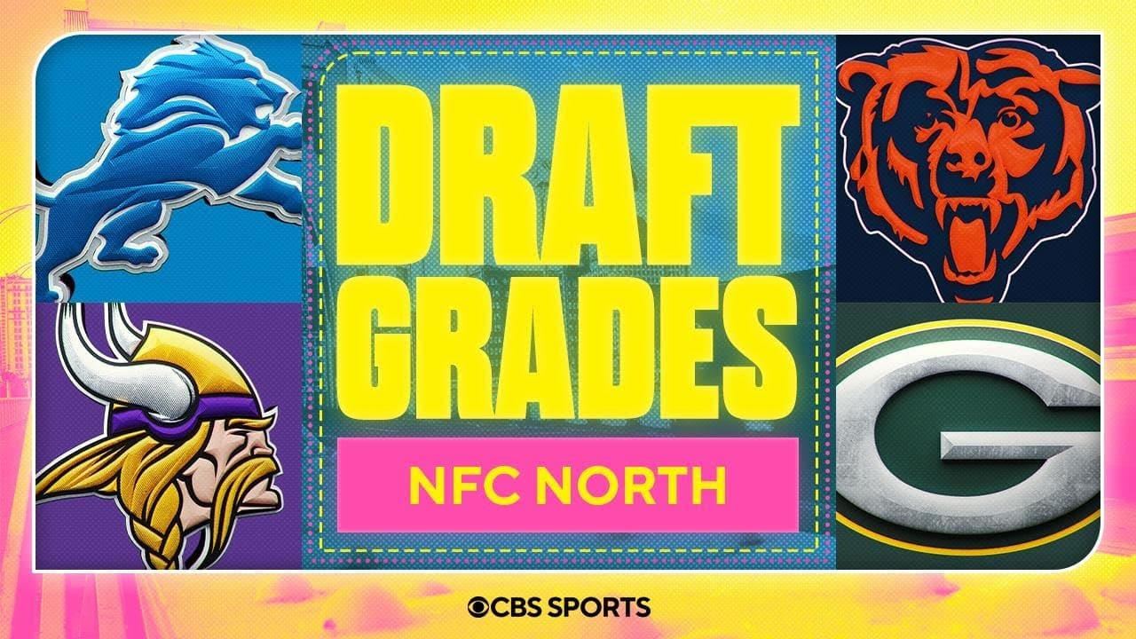 Draft Grades for EACH NFC North team | 2026 NFL Draft