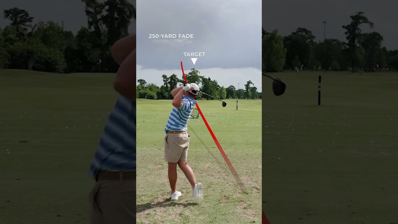 Matt Fitzpatrick No. 3 golfer in the world: shot shaping 😂