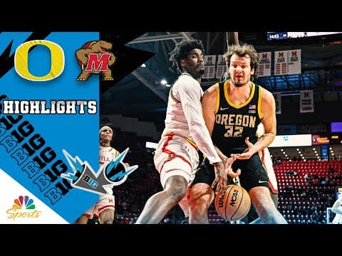 Oregon vs. Maryland | COLLEGE BASKETBALL HIGHLIGHTS | 1/2/26 | NBC Sports