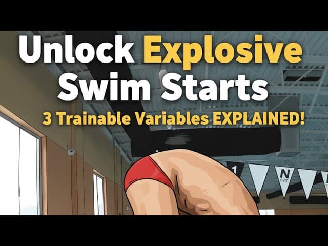 Unlock Explosive Swim Starts: 3 Trainable Variables EXPLAINED!