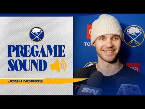 "I'm In A Great Spot Now" | Josh Norris Ahead Of Game Against The Ottawa Senators | Buffalo Sabres