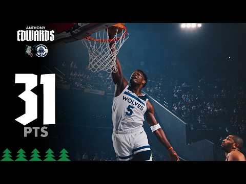 Anthony Edwards CLUTCH BUCKET In 31-Point Performance Over Clippers | 02.26.26