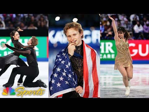 Malinin, Liu, Chock and Bates deliver magical, golden performances at Grand Prix Final
