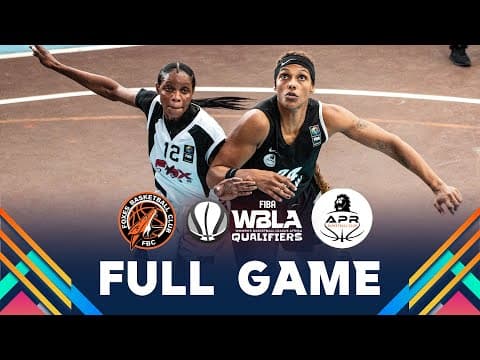 LIVE - Foxes Divas v APR Women BBC | FIBA Women Basketball League Africa 2025 | Group Phase