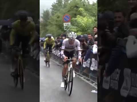 We’ve seen this film before 🎥🍿😅 Tadej Pogacar attacked on San Luca to win the Giro dell’Emilia.