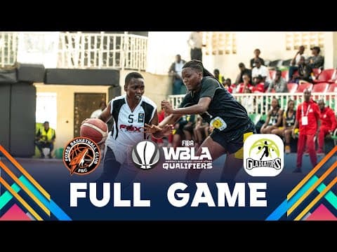 LIVE - Foxes Divas v Gladiators | FIBA Women Basketball League Africa 2025 | Group Phase