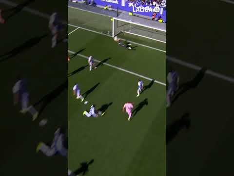 What a shot by JAVI RODRÍGUEZ 🚀 #LALIGAHighlights