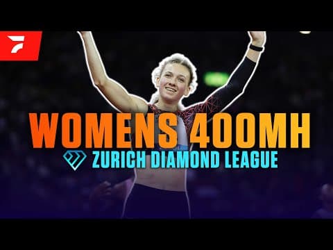 Bol Is On A Roll!  (Womens 400mH) | 2025 Zurich Diamond League