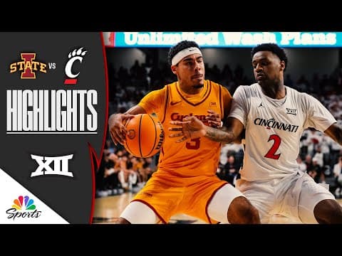 No. 2 Iowa State vs. Cincinnati | COLLEGE BASKETBALL HIGHLIGHTS | 1/17/26 | NBC Sports
