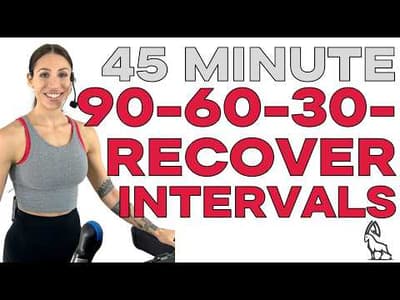 90-60-30 Run Intervals 🔥 Follow-Along Treadmill Workout