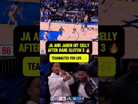 Ja and Jaren HYPED for Bane clutch 3 🤝🔥