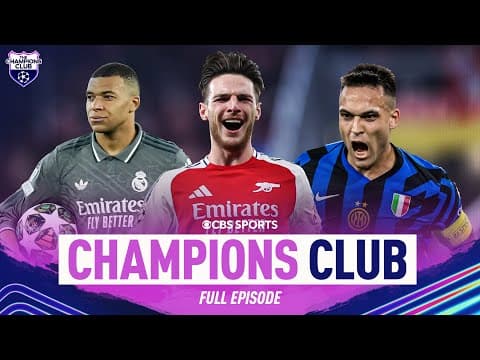 LIVE REACTION: Real Madrid v Arsenal | Inter v Bayern Munich & More | Champions Club