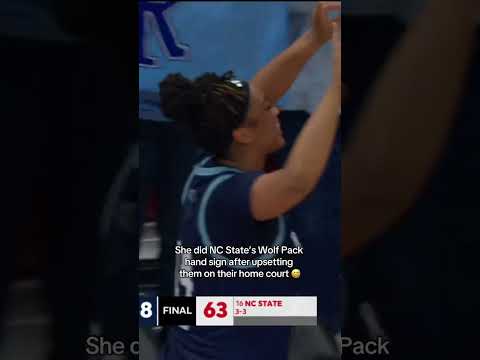 Rhode Island beat No. 16 NC State to get their first ranked win in two years 😤