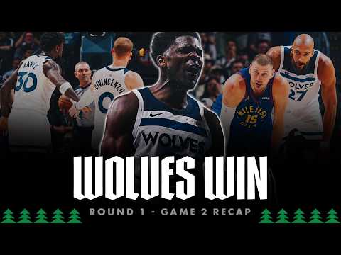 Wolves STORM BACK From Down 19 Points To Even Series 1-1 Against Denver Nuggets | Rudy vs. Jokic