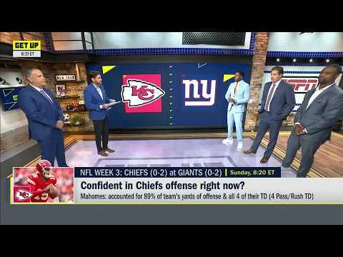Kansas City Chiefs on UPSET ALERT vs. the Giants? 🚨 Harry Douglas gives THIS percent chance | Get Up