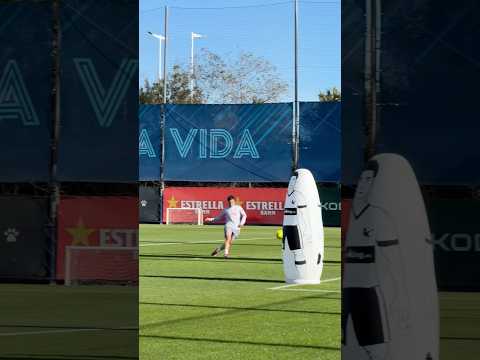 Goles en el entreno de hoy ☀️ #RCDE #training #footballshorts